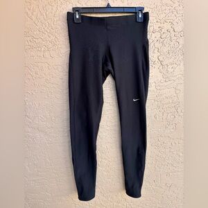 Nike Dry Fit Zip Leg Leggings Size Medium
